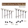 Watch Repair Kits Black And Gold Colour Band Screw Pins For Watchmaker Parts LUG Set Big Size