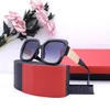 Роскошные женские дизайнерские мужские солнцезащитные очки для женщин Ретро Шашки Очки Goggle Открытый пляжный водитель UV400 Солнцезащитные очки 4 цвета