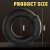 Heating Cock Penis Vibrating Ring for Man Cockrings Male Delay Ejaculation Massager Long Lasting Erection Sex Toy Vibrator 240227