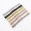 22mm band 316L Steel Solid Straight End Screw Links Replacement Wrist Watch Band Bracelet For President Bands248H