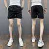 Pantaloncini da uomo per uomo che corre pantaloni corti pantaloni sportivi da jogging allenamento verde in massa con cotone ghiaccio stile coreano