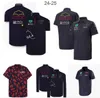 Men's T-Shirts F1 Racing Long Sleeve Shirt Summer Short Sleeve Body Shirt Same Style Customised