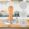 Baking Moulds 3Pcs Cookie Stamps Metal Press Mold With Wooden Handle For DIY Cake Pastry Cutters