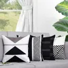 Chair Covers Nordic geometric black pillow cover 40*40 living room sofa decoration cushion cover 60*60 home decoration can be customized