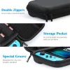 Case Heystop Bag per Nintendo Switch Protective Hard Portable Travel Case Shell Case, Borsa di stoccaggio per Switch OLED Game Console