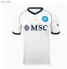 Voetbalshirts Maglia Napels 2023 2024 Doelman KVARATSKHELIA Mannen KIDS Kits VOETBALSHIRT LOZANO SSC Fans PlayerH2434