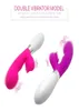 Medical silikonowe podwójne wibracje łechtaczki g wibratory seksualne dla kobiet wibratorka z dildo dla kobiety2319425