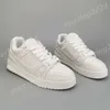 2024 Fashion Classic Luxury Mens Women Casual Shoes Lovers White Trainer Designer Sneakers Skriva ut låg top Grön röd svart vit andningsbar spring 36-45 S34