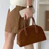 Bel çantaları benzersiz malzeme vintage sahte süet çanta gündelik crossbody moda niş çanta lüks deri çanta bohemi tarzı paket