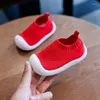 First Walkers Children's Shoes Wholesale Spring And Summer Breathable Mesh Baby Toddler Indoor Soft Bottom Non-Slip Boy