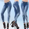 Jeans Neue Jeans Schmetterling Stickerei Bleistift Dünne Hosen Weibliche Damen Niedrige Taille Sommer Denim Hosen5741738 240304