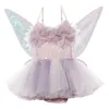 Vestidos de menina bebê princesa lantejoulas balé tutu vestido infantil alça de tule festa concurso roupas de dança