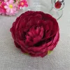 50Pcs 10CM Wholesale Artificial Silk Decorative Peony Flower Heads For DIY Wedding Wall Arch Home Party Decorative High Quality Flowers 2024304