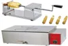 3 I 1 Tornado Potatoer Potatospiral Potato Cutter Electric Deep Fryer 35cm Bamboo Sökare9881268