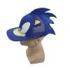 Groothandel sonic Hedgehog ouder-kind knuffel eend cap cartoon zomer Sun Cap baseball cap kindercadeau