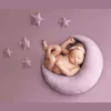 مولود طفل Progare Progs Proced Moon Pillow with Stars Tie Tie اطفال رضيع يطرح وسادة الاضطرابات الاضطرابات الإكسسوارات 240226