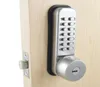 Mechanical Password Door LockBedroom Code Locks with 3 Keys Color Silvery2200424