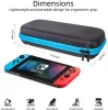 Bags Storage Bag For Nintend Switch Nintendos Console Handheld Carrying Case Pouch For Nintend Switch Oled Lite Game Accessories