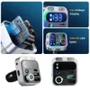 Upgrade 5.2 FM Transmitter For Stronger Dual Mics Deep Bass Sound 48W PD Qc3.0 Car Charger Bluetooth Adapter Upgrade