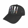 Heren designer hoed casquette baseball cap luxe zomer zwart wit effen kleur met letters sport mesh reizen draagbaar dame eenvoudig trendy truckers hoeden senior E23