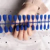 24 punte acriliche per unghie finte sulla bara, punte per unghie finte colorate artificiali per accessori per strumenti per manicure