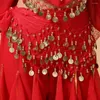 Ceintures Style ethnique gland danse arabe paillettes mousseline de soie thaïlande ceintures ventre ceinture femmes taille hanche écharpe