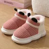 Boots Thicken Cotton Shoes Baby Boys Girls Warm Kids Plus Velvet Winter Comfortable Snow Children Flat Cute