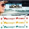 Passenger Princess Funny Creative for Rear View Mirror Decoration Sticker Art Car Accessories New