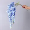 Hurtownia sztuczna jedwabna Wisteria Flower 5 widelca 110 cm Dziewięć kolorów do wyboru wiszącego winorośli 2024304