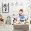 Kussen uitklapbare kinderbank kinderen 2 in 1 flipp open fauteuil pluche kleuterschool comfortabele lounge verjaardagscadeaus