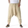 Herren Hiphop Haremshose Baggy Casual Yoga Loose Drop Crotch Hose 230226