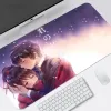 Almofadas anime seu nome mouse pad jogos xl computador em casa novo grande mousepad xxl mouse tapete anti deslizamento escritório macio pc ratos almofada