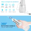 Branqueamento profissional dental jato de água irrigador oral escova de dentes elétrica presente sem fio limpador de dentes recarregável usb água flosser