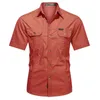 남자 셔츠 짧은 소매 캐주얼 셔츠 버튼 버튼 셔츠 남성 해변 여름 작업 셔츠 플러스 사이즈 m l xl xxl xxxl 3xl 4xl 5xl
