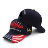 Chapéus de festa Trump Hat 2024 EUA Eleição Presidencial Cap Bonés de Beisebol Ajustável Velocidade Rebote Algodão Esportes Drop Delivery Home Gard DHM68
