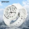 Wristwatches Watch Selling Electronic Men's Digital Outdoor Simple 2024 Sanda 6123 Nightlight Waterproof Youth Wholesale