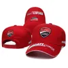 Boné de beisebol bordado para motocicletas, chapéu de equipe de moto, snapback para ducati off-road f1, unissex, presente de negócios