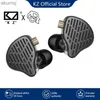 携帯電話イヤホンKZ X X HBB PR2インイヤーメタルイヤホン平面磁気ドライバーIEM HIFIヘッドフォンモニターイヤホンベーススポーツヘッドセットYQ240304