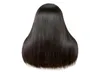 Perruques juives Ombre couleur noire 1b soyeuse droite 100 cuticules européennes alignées perruque casher de cheveux humains vierges pour femme blanche rapide E6655304