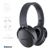 携帯電話のイヤホンBoompods ANCワイヤレスヘッドフォン折りたたみbluetooth 5.2ベースモードHifiステレオヘッドセットヨーミングイヤホンEVA ZIPケースYQ240304