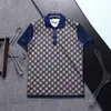 Chemises de créateurs Fashionmens Polo classique Short en coton pour hommes T-shirt décontracté d'été Polos Poloshirt