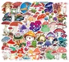 Ny vattentät 103050st Cartoon Mushroom Plant Graffiti Stickers Dekaler Telefoncykel Skateboard Laptop Scrapbook Dagbok Söt Stick1246104