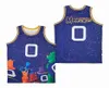 Film Basketball Space Jam 0 Monstars Movie Jerseys 2010 Tune Squad HipHop Stitched Team Color Purple Hip Hop Breathable For Sport 8926564