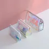 New Cute Instagram Girl Heart Makeup Laser Small, Portable, Large Capacity, Multi Functional, Minimalist Wash Bag 321287