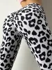 Outfit Workout Fitness Leggins Leopard Printed Outfits Yoga Pants Sexy Leggings Women High Waist Gym Wear Sports Tight Soft New