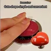 Toiletbrilhoezen Kleurrijke hartvormige drukplaat
