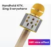 Microfono Microfono wireless Bluetooth professionale Altoparlante Microfono palmare Microfono karaoke Micro microfono per canto sem fio6300340