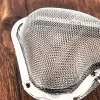 Rostfritt stål te -sillåsning krydda mesh infuser te bollfilter för tekanna hjärtform te infuser FY5112 0304