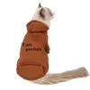 Vêtements pour chiens automne vêtements pour animaux de compagnie sweats à capuche hiver chaud chiot petit moyen chats chiens sweat français chihuahua carlin