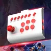 Joysticks Potable Game Joystick Arcade Game Console 3 Connection Modes Support Turbo Serial Sending for PS4/PS3/Switch/PC Game Console